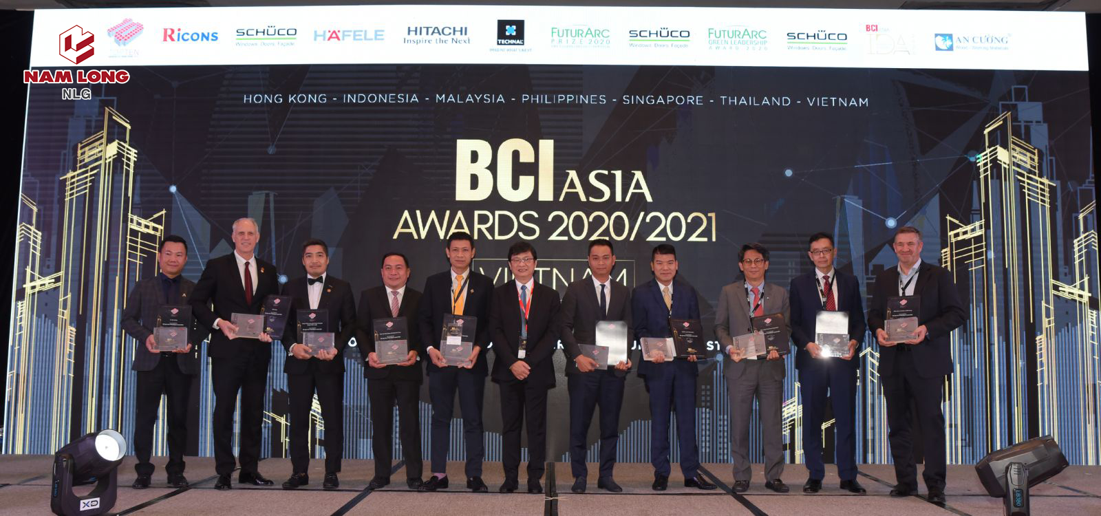 BCI ASIA: Nam Long (HOSE: NLG) vào top 10 chủ đầu tư nổi bật nhất Việt Nam 2021