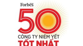 Top 50 Công ty niêm yết tốt nhất Việt Nam do Forbes bình chọn 2018