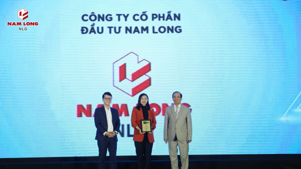 Tập Đoàn Nam Long (HOSE: NLG) tiếp tục là 1 trong 50 công ty kinh doanh hiệu quả nhất Việt Nam 20201