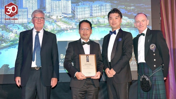 Nam Long liên tiếp được xướng tên tại Giải thưởng Bất động sản châu Á – Thái Bình Dương