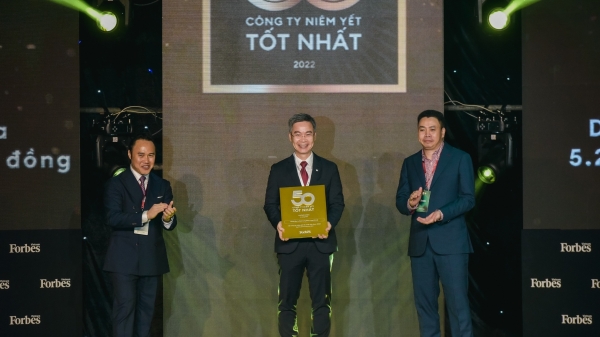 Nam Long (HOSE: NLG) giữ vững “phong độ” tại bảng xếp hạng 50 Công ty niêm yết tốt nhất Việt Nam 2022