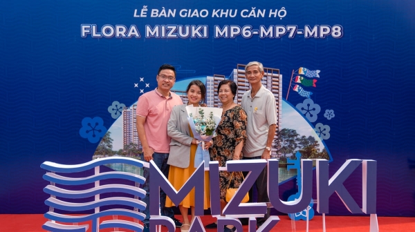 Bàn giao Flora Mizuki MP6-7-8 vượt tiến độ cam kết, Nam Long giữ vững chữ tín trong lòng khách hàng
