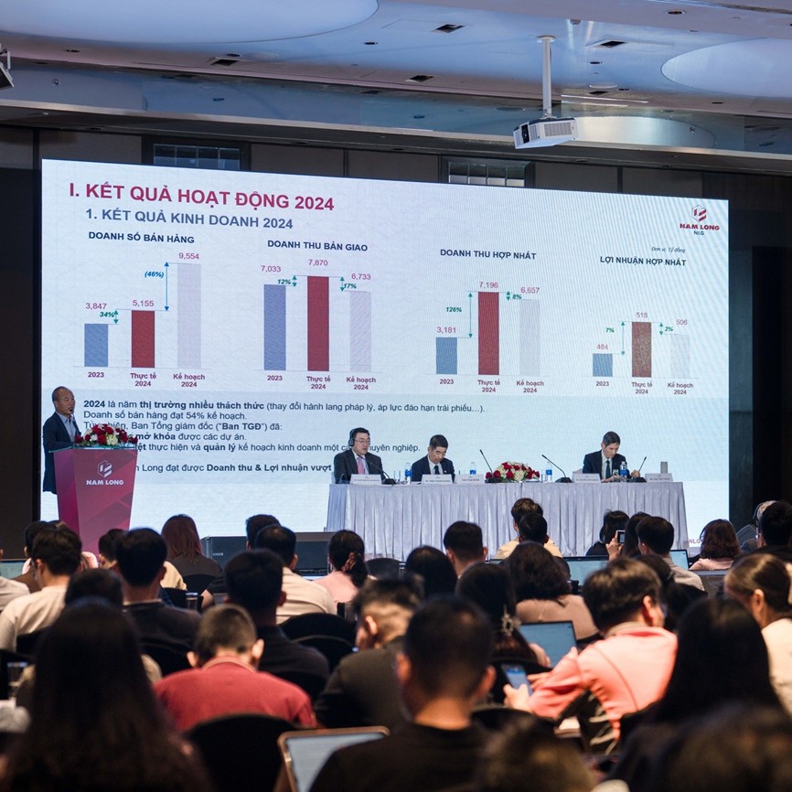 Nam Long openly publishes business results, maintains transparent financial reporting, and shares value with its stakeholders.