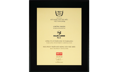 Outstanding Real Estate Vietnam 2024 in the category: Outstanding Real Estate Developer