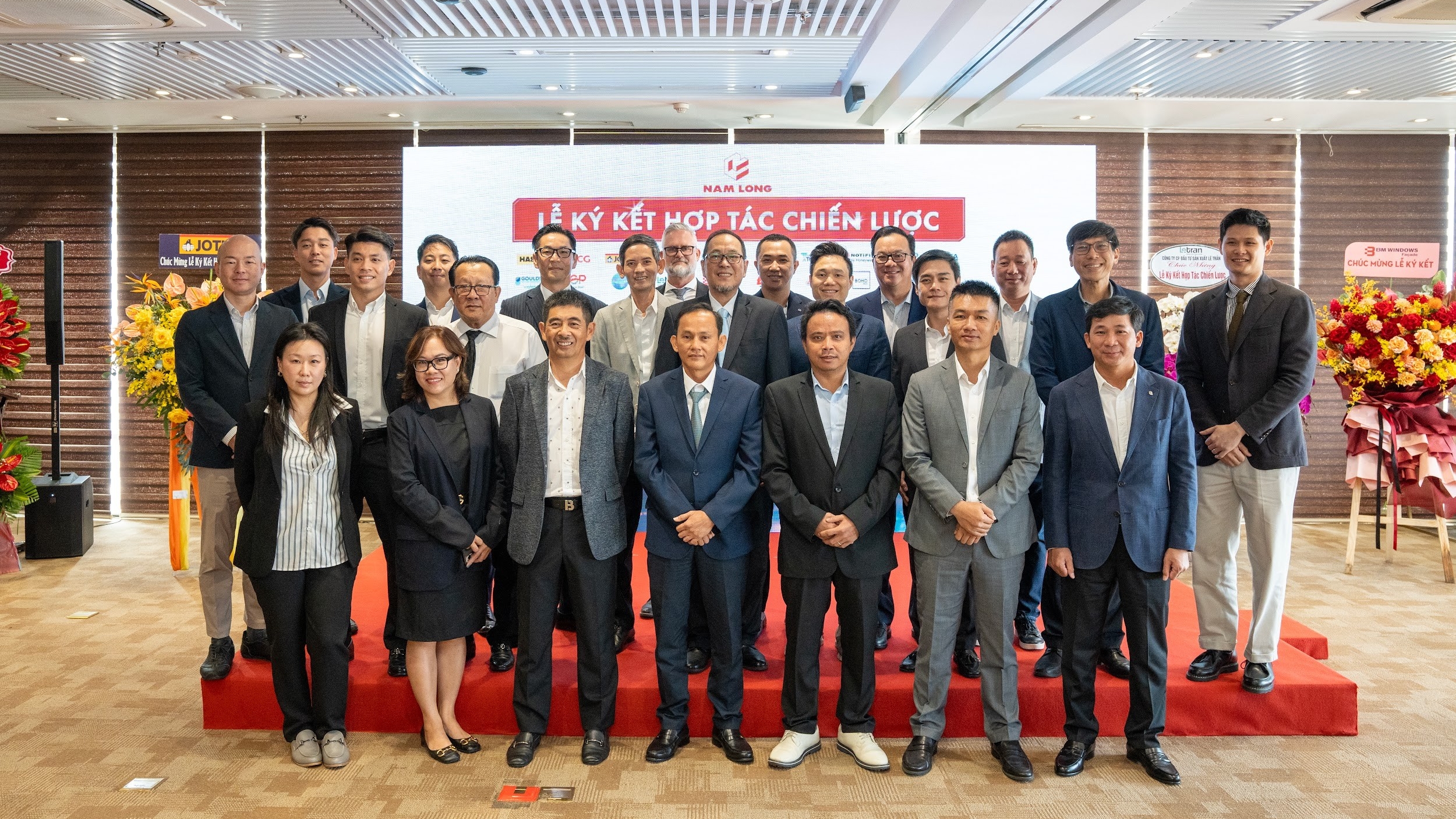 Nam Long signed strategic partnership agreements with leading suppliers to strengthen product excellence
