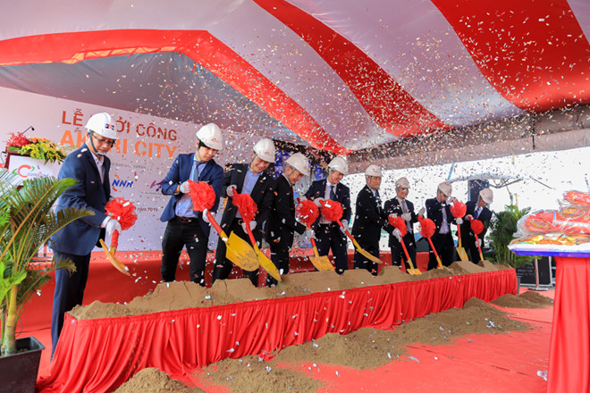 Dự án Akari City Võ Văn Kiệt An Lạc Bình Tân khởi công xây dựng 6 block giai đoạn 1