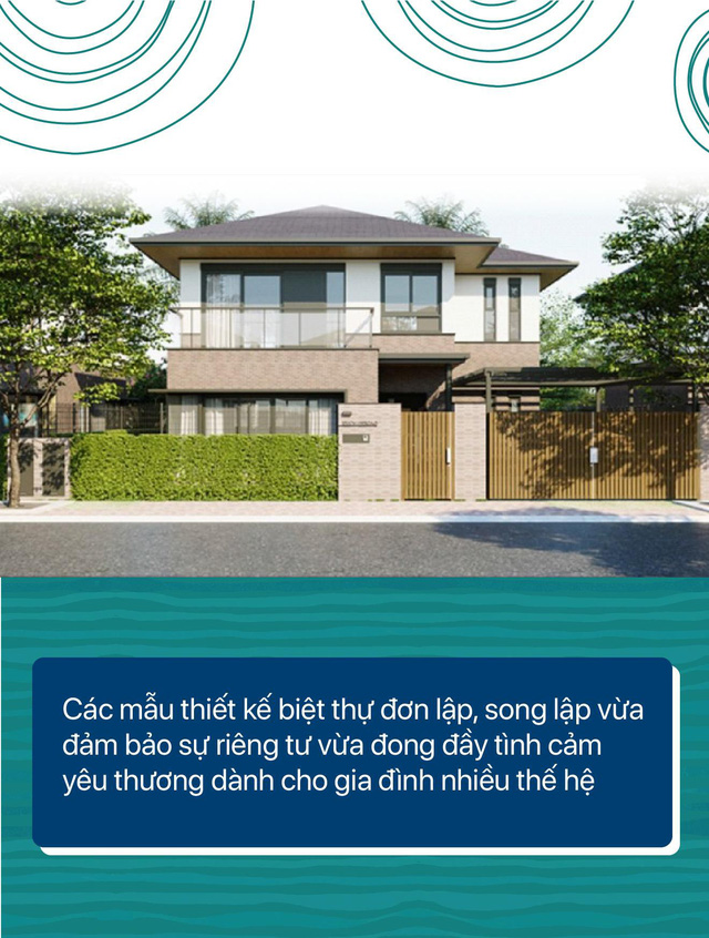 Các mẫu biệt thự tại khu đô thị Waterpoint An Thạnh song lập